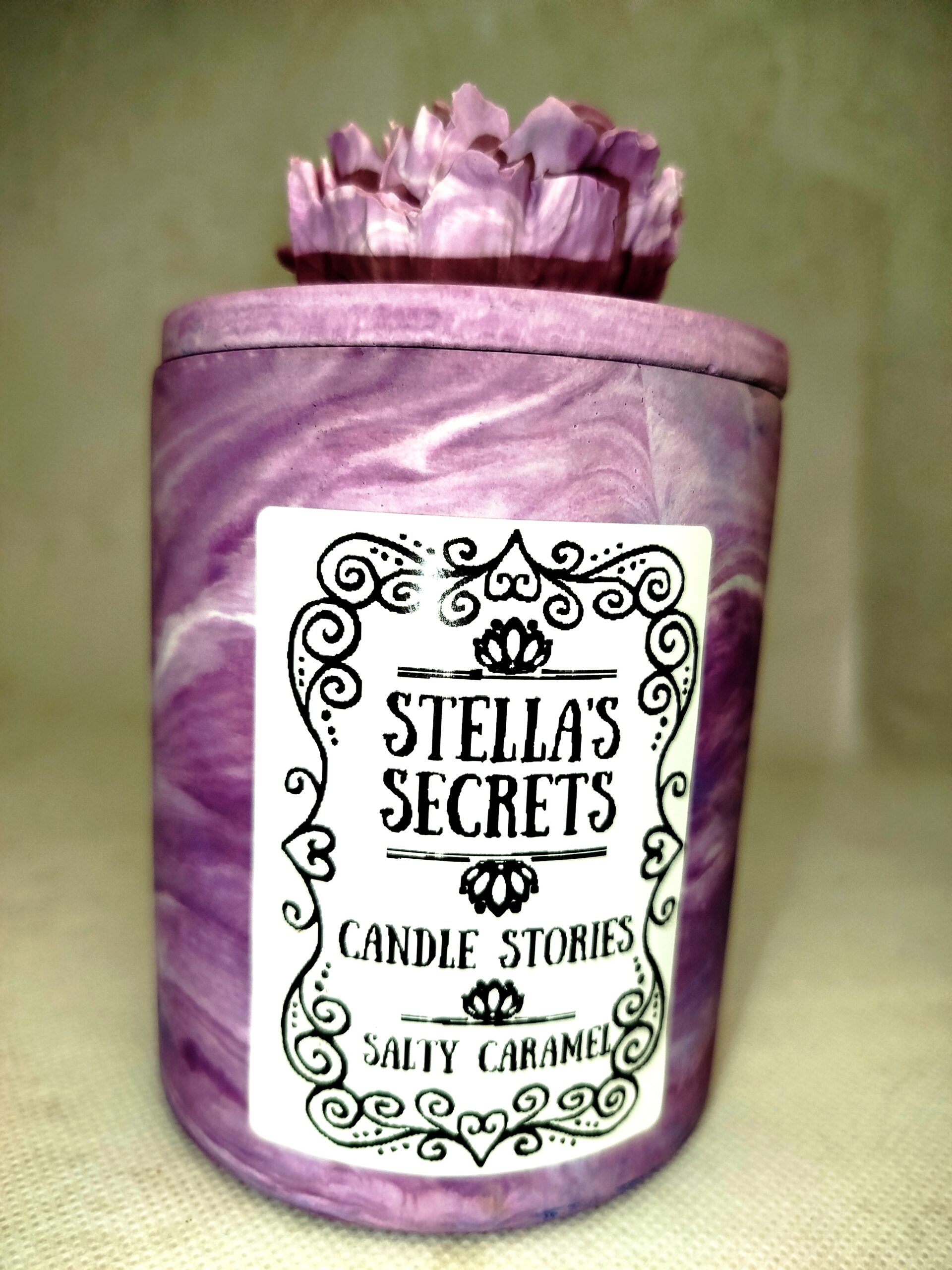 κερι σογιας salty caramel